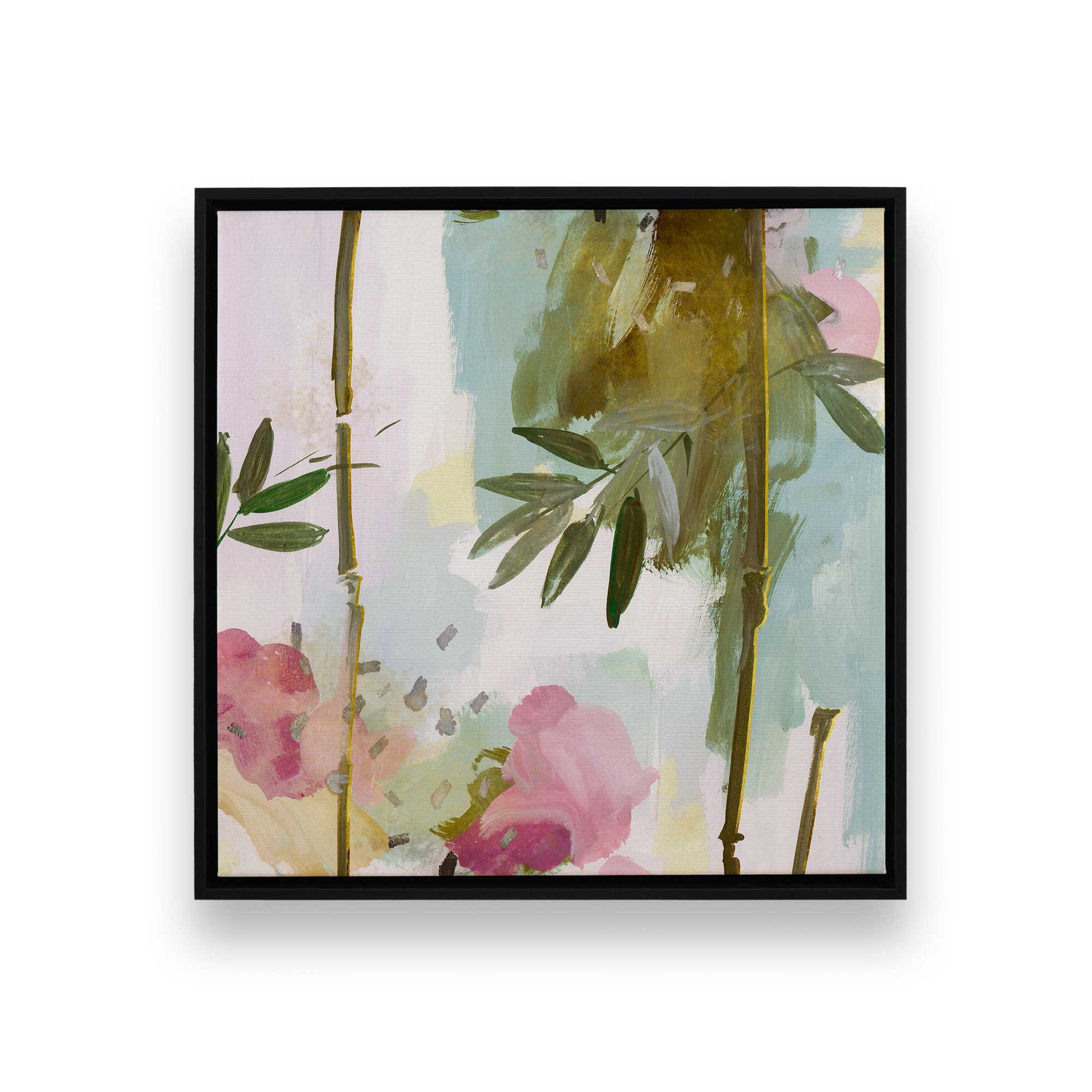 [Color:Satin Black], Picture of art in a Satin Black frame