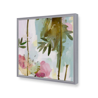 [Color:Polished Chrome], Picture of art in a Polished Chrome frame of the corner