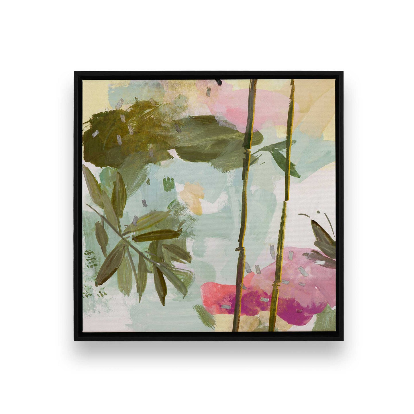 [Color:Satin Black], Picture of art in a Satin Black frame