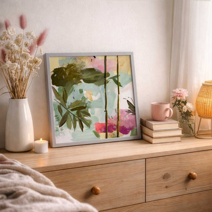 Picture of art in a room