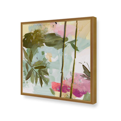 [Color:Polished Gold], Picture of art in a Polished Gold frame of the corner
