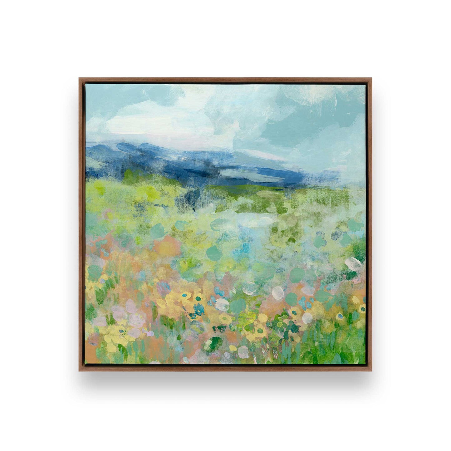 [Color:Walnut], Picture of art in a Walnut frame