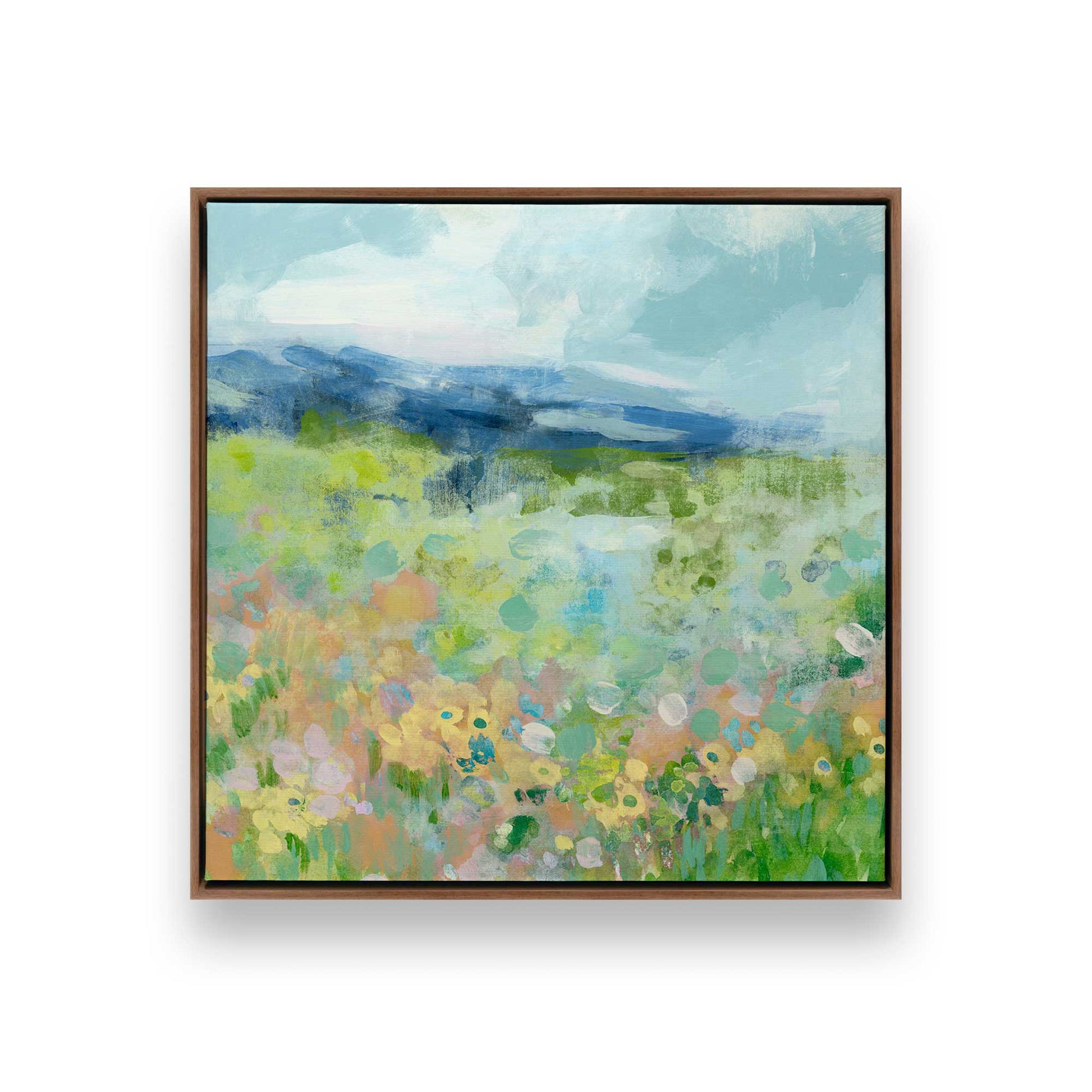 [Color:Walnut], Picture of art in a Walnut frame