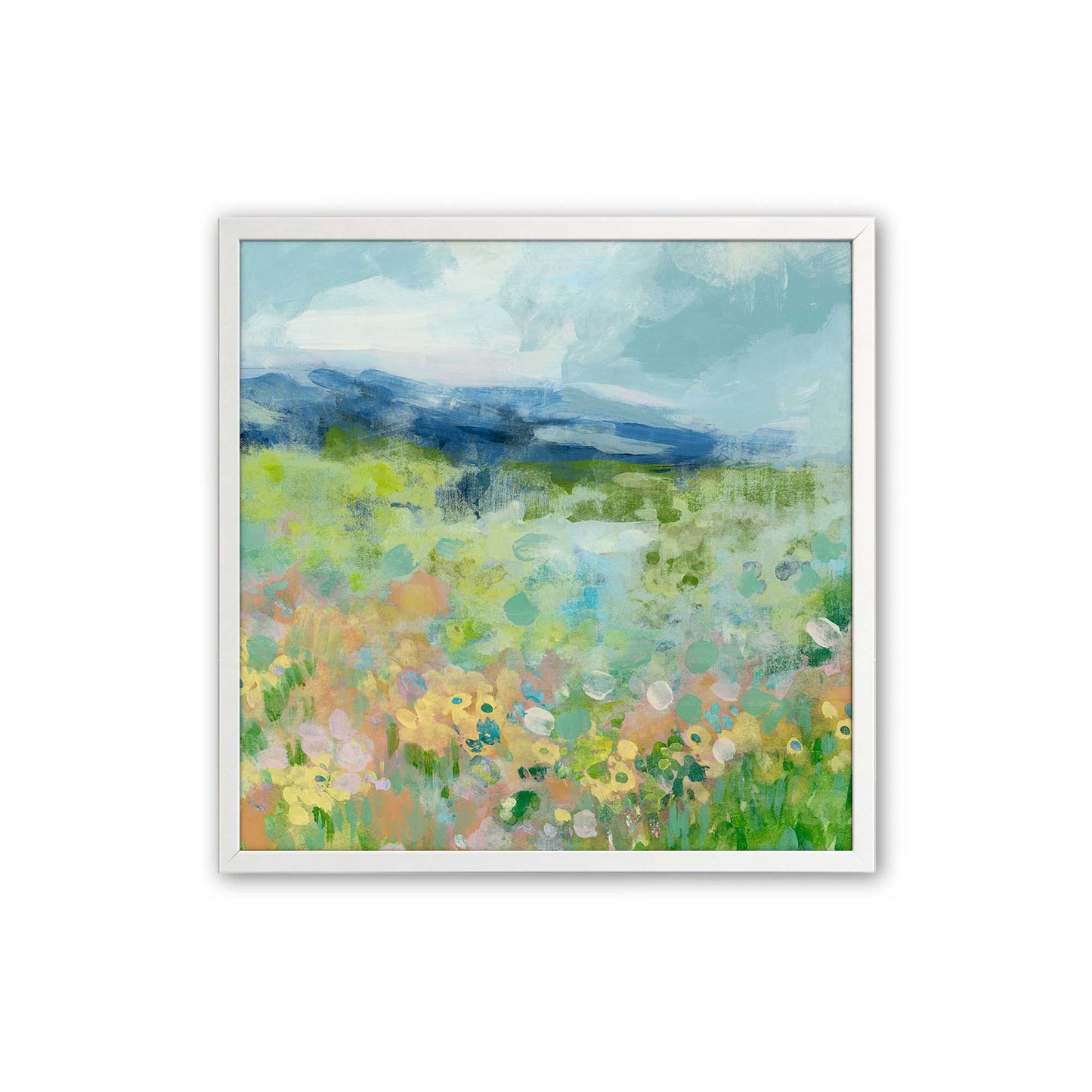[Color:Opaque White], Picture of art in a Opaque White frame
