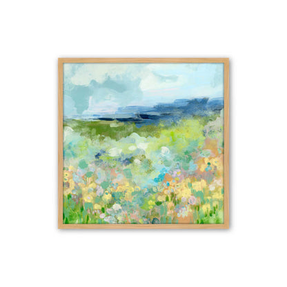 [Color:American Maple], Picture of art in a American Maple frame