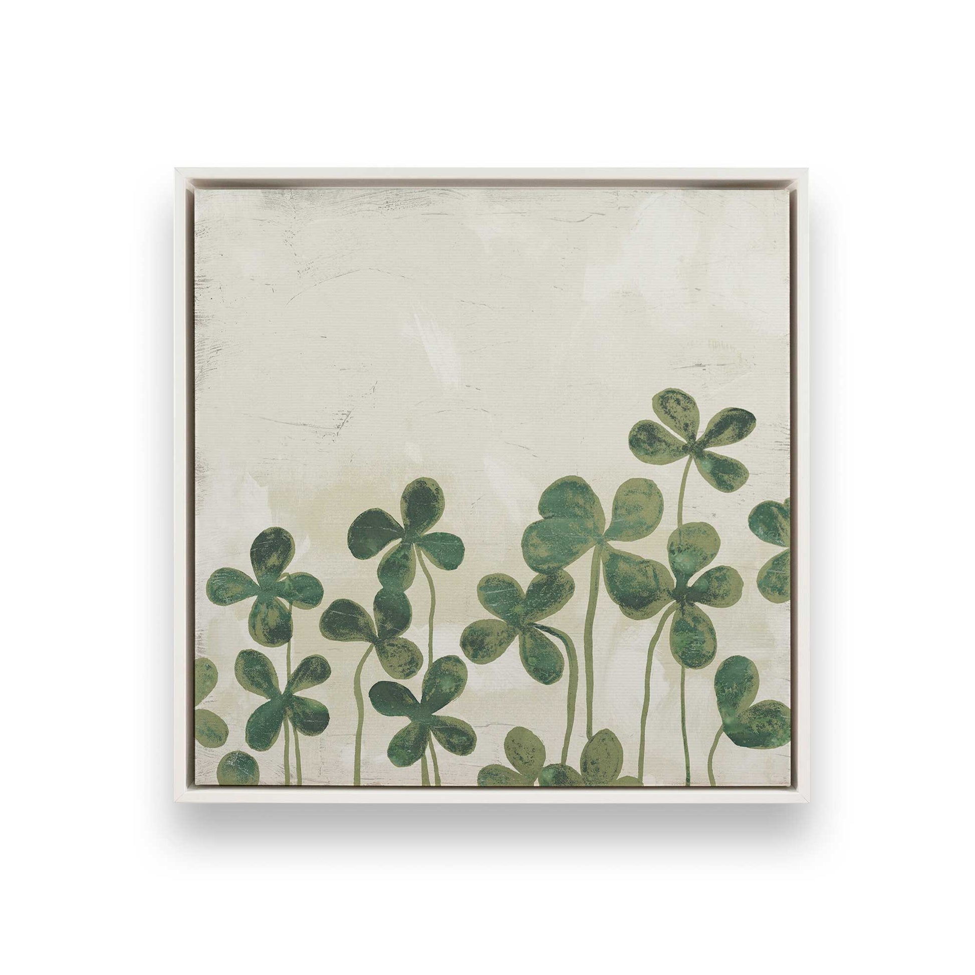 [Color:Opaque White], Picture of art in a White frame