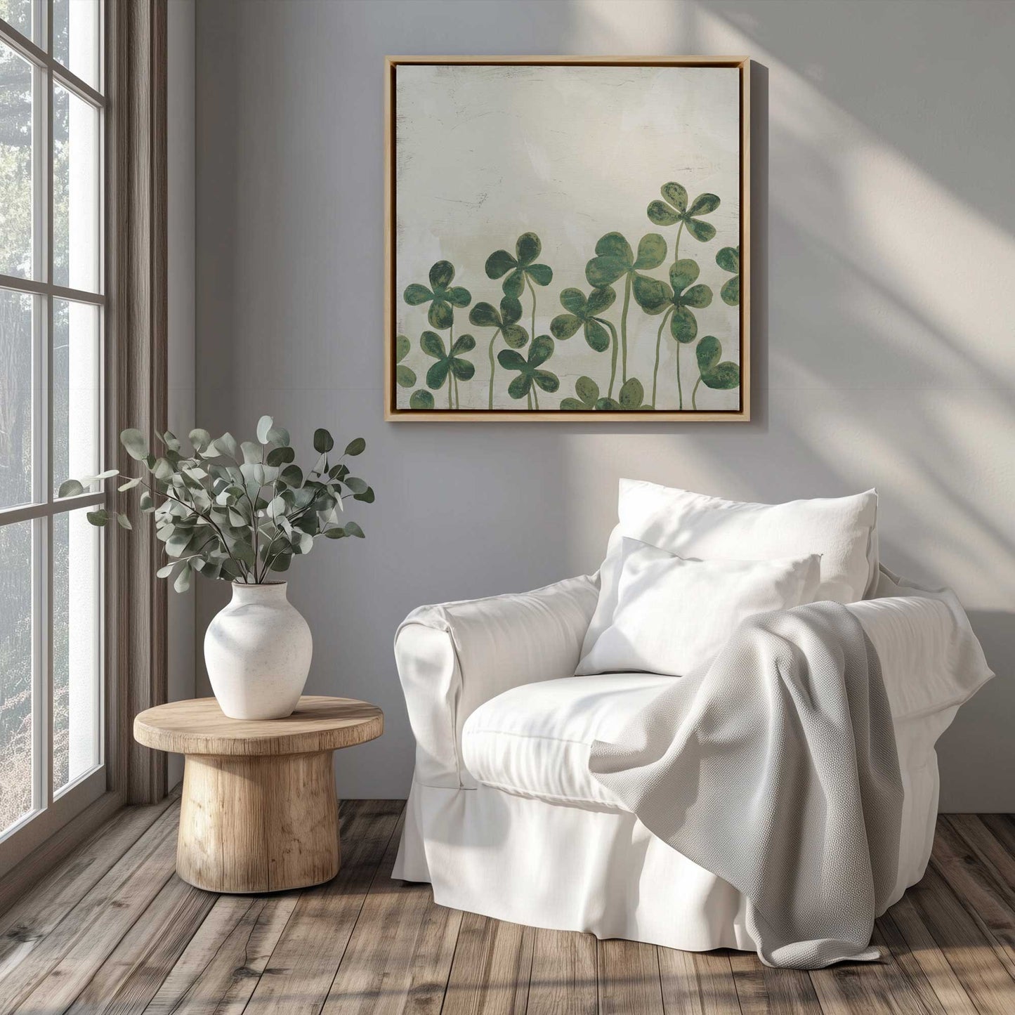 Picture of art in a room