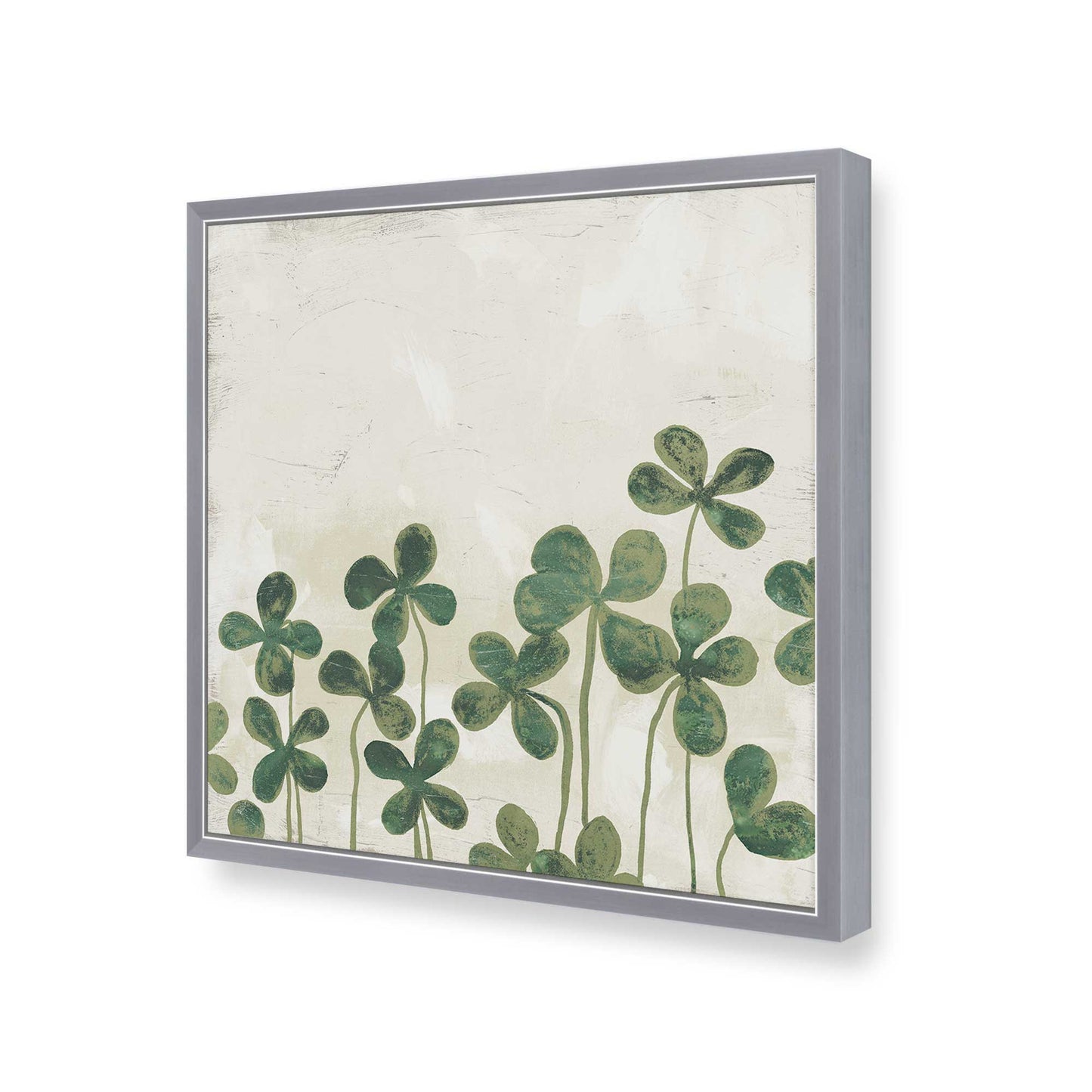 [Color:Polished Chrome], Picture of art in a Polished Chrome frame of the corner