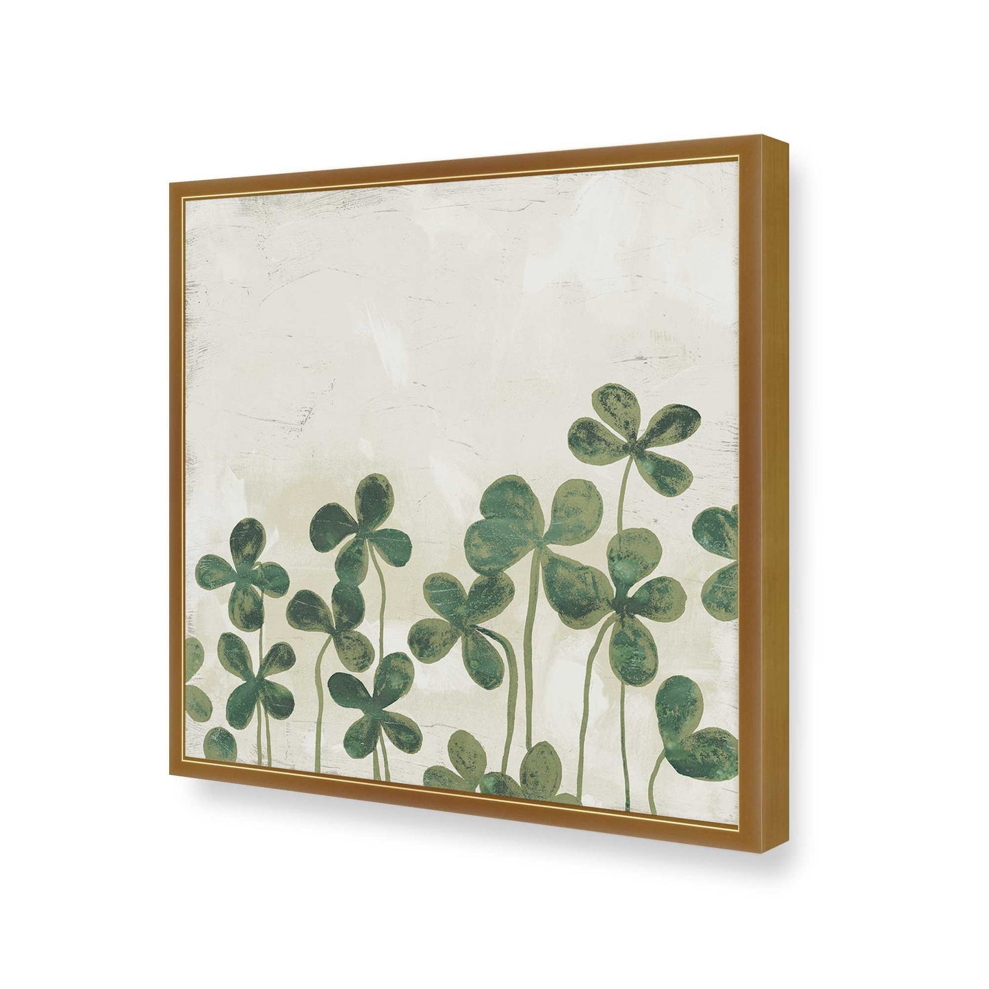 [Color:Polished Gold], Picture of art in a Polished Gold frame of the corner