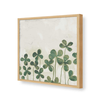 [Color:American Maple], Picture of art in a American Maple frame of the corner