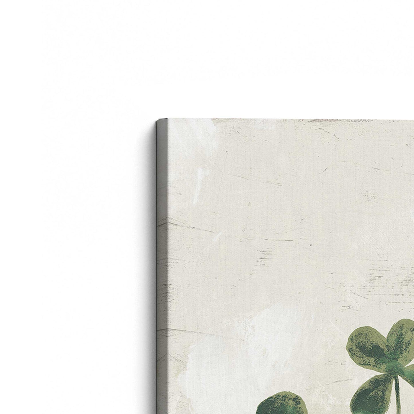 [Color:Stretched Canvas], Picture of the corner of the art