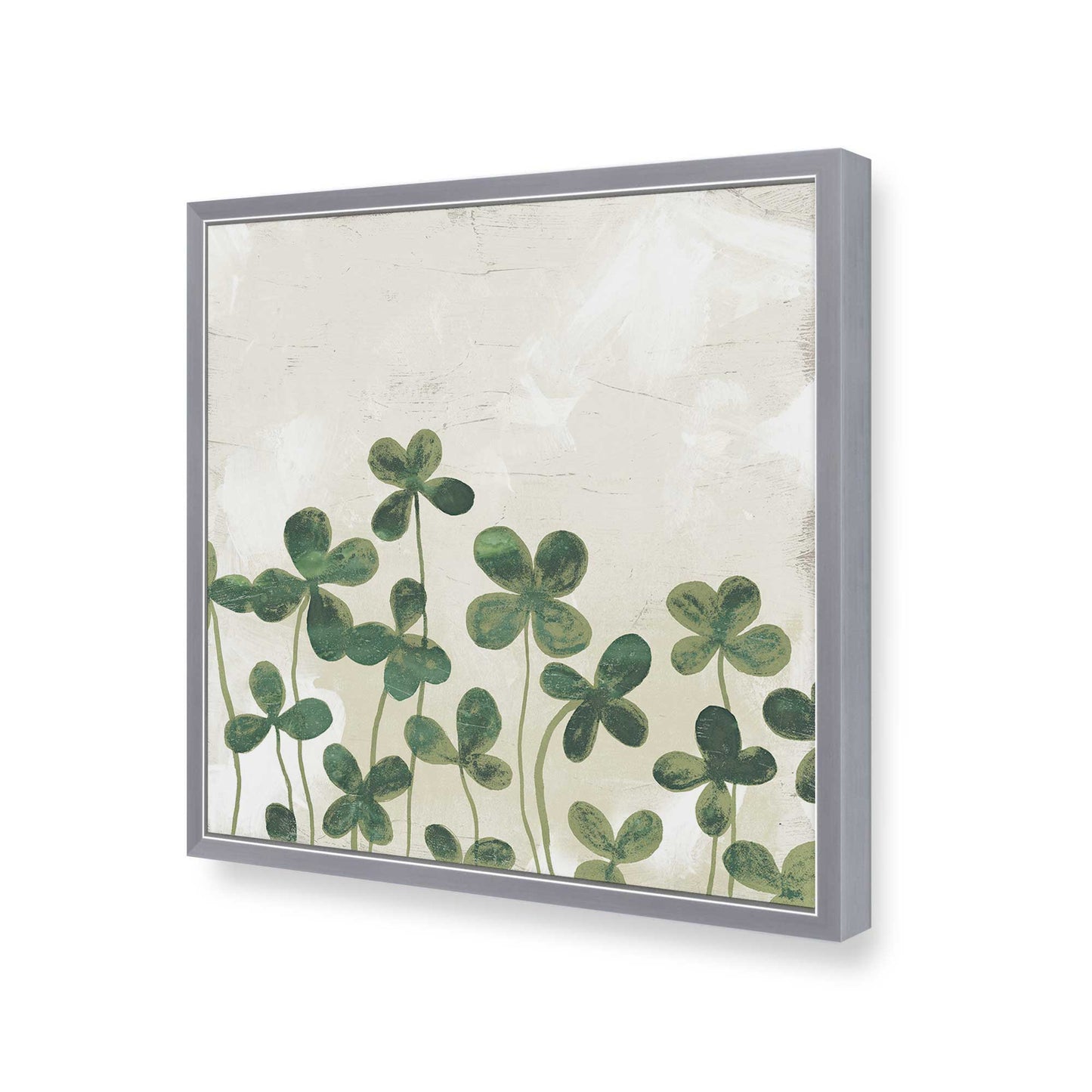 [Color:Polished Chrome], Picture of art in a Polished Chrome frame of the corner