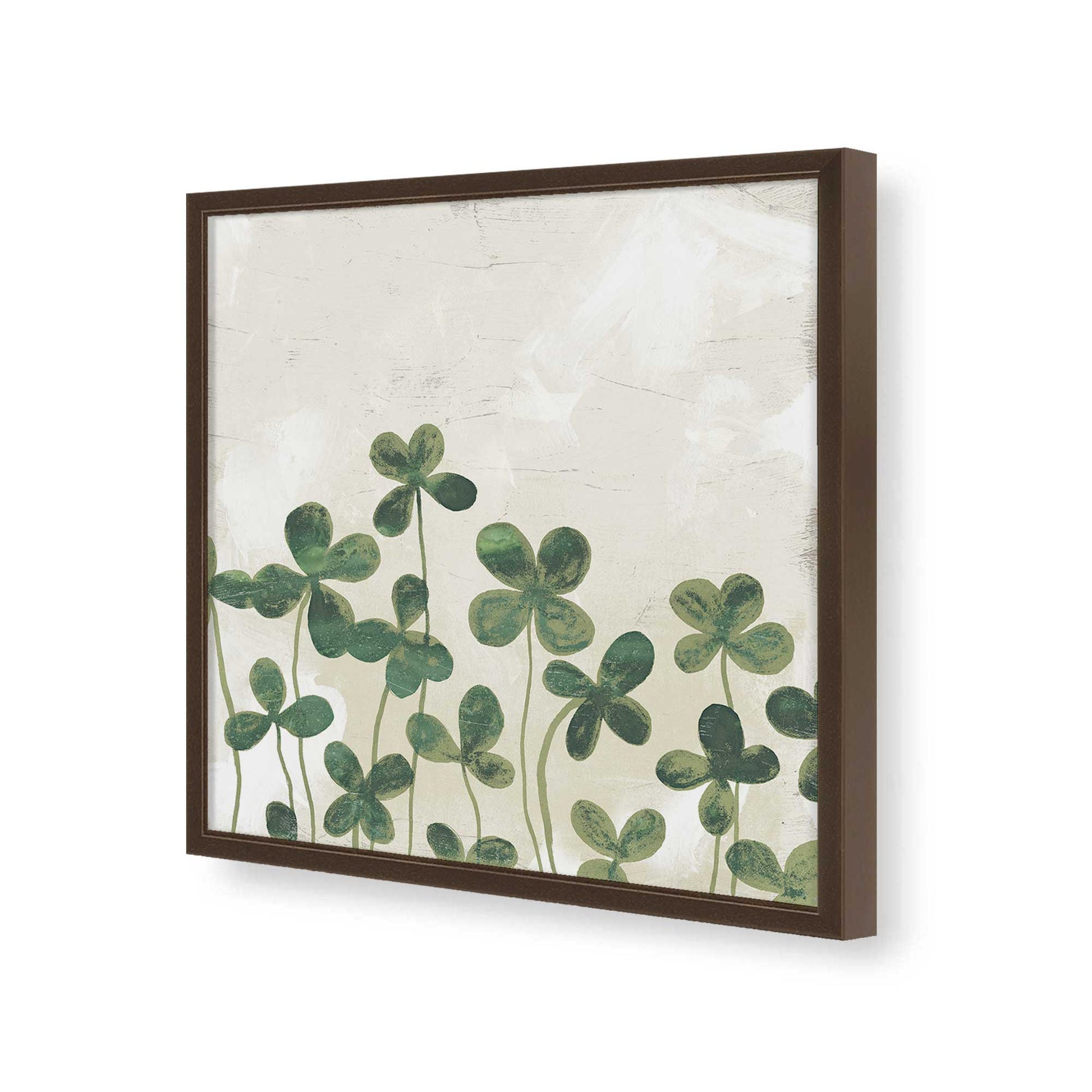 [Color:Espresso], Picture of art in a Espresso frame of the corner