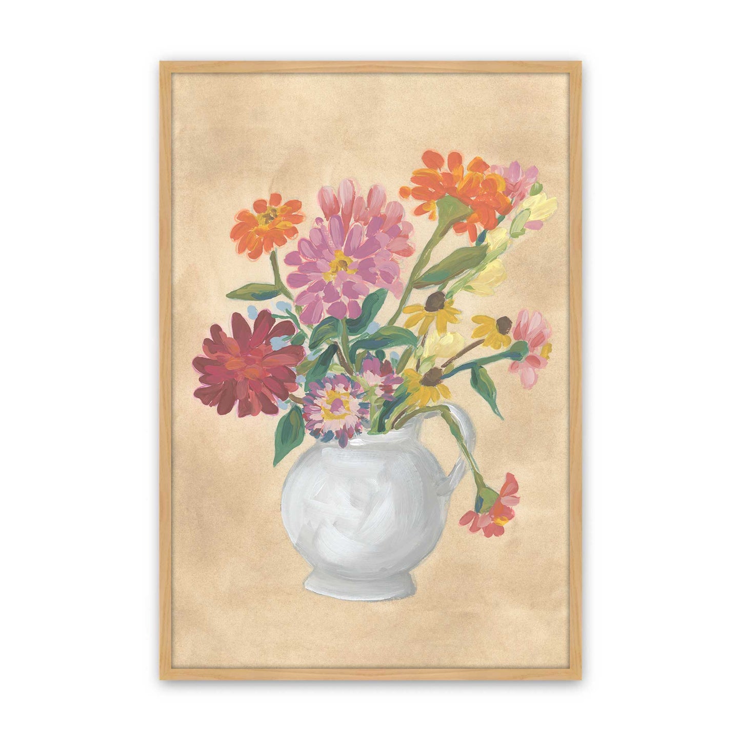 [Color:American Maple], Picture of art in a American Maple frame