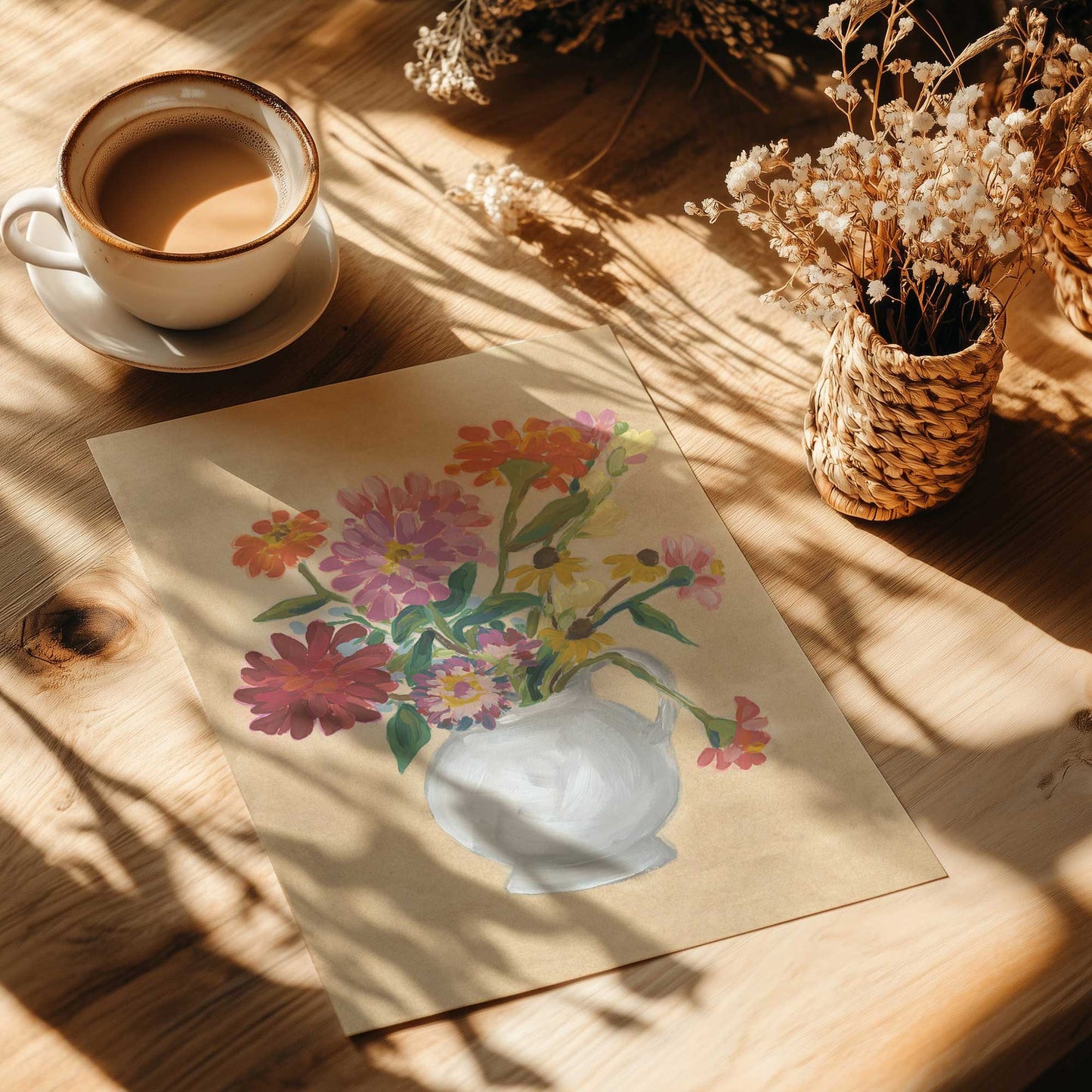 [Color:Rolled Print], Picture of close up of art