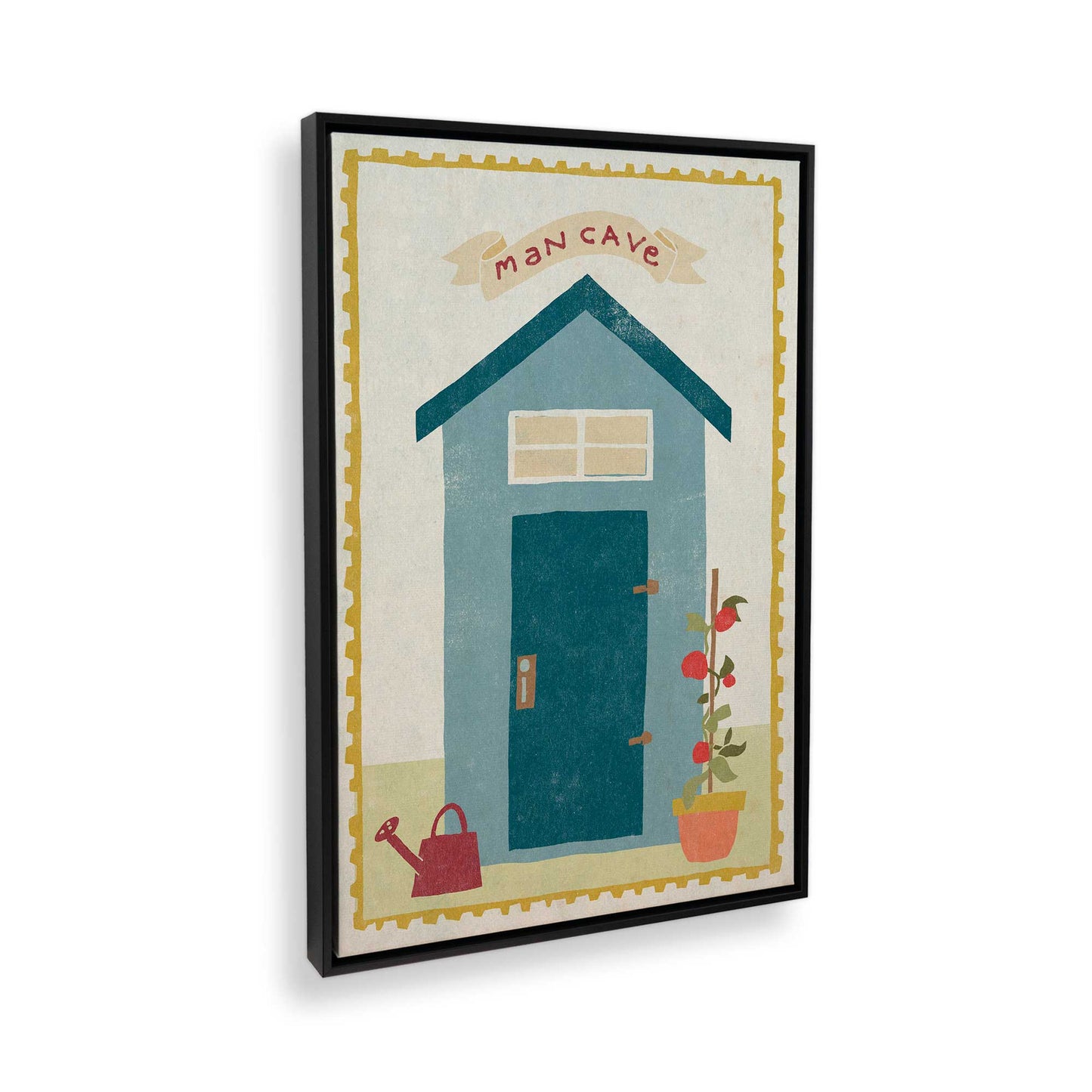 [Color:Satin Black], Picture of the corner of the art