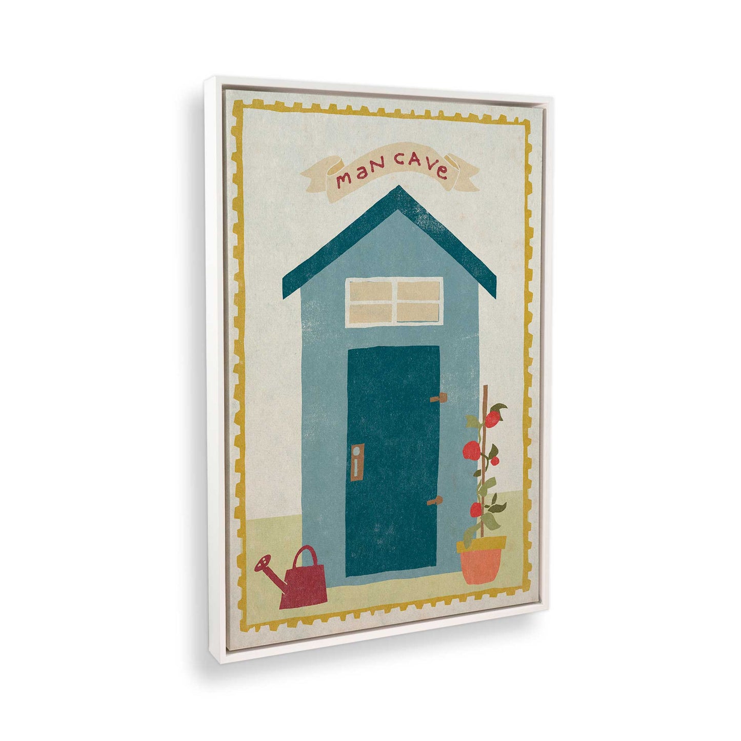 [Color:Opaque White], Picture of the corner of the art