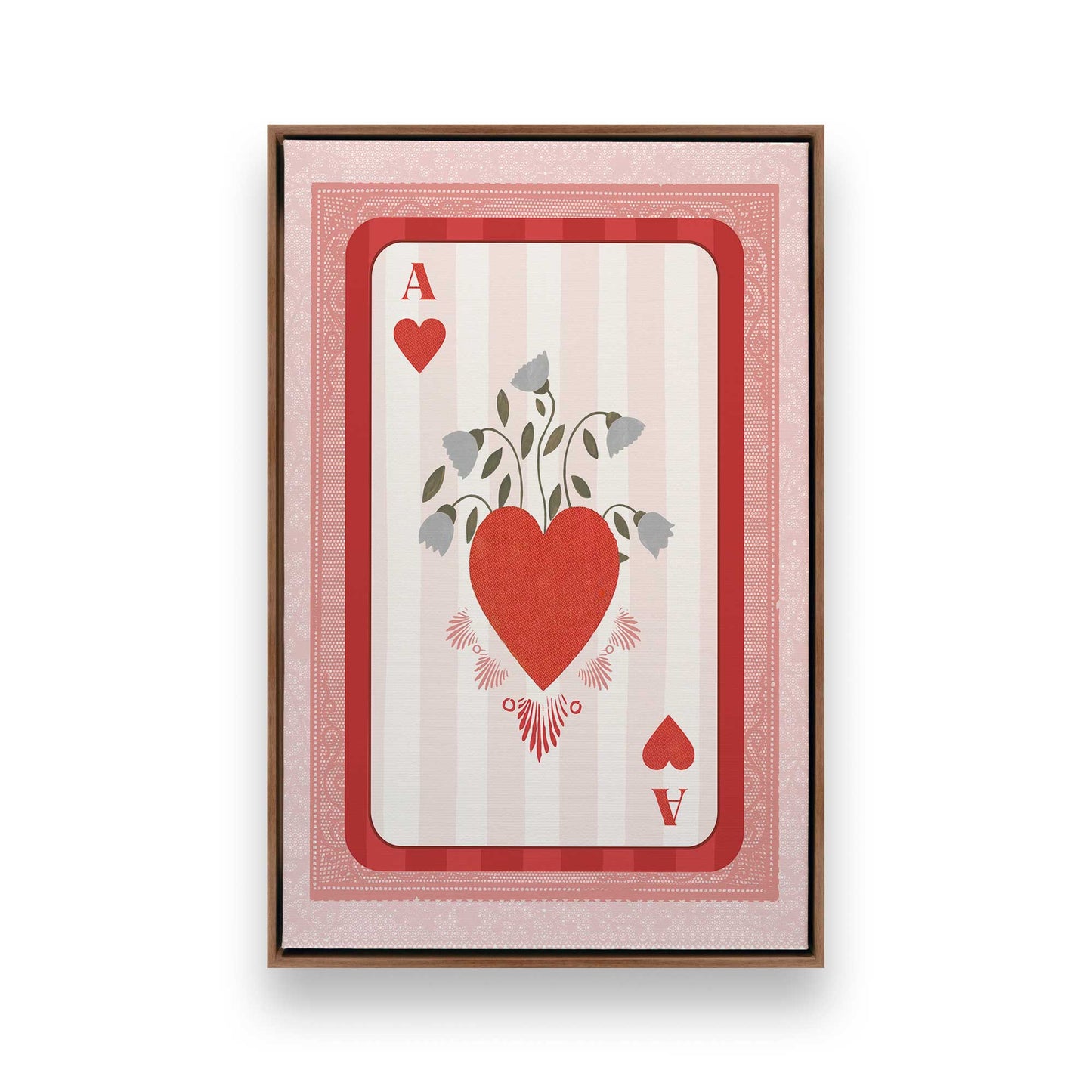 [Color:Walnut], Picture of art in a Walnut frame