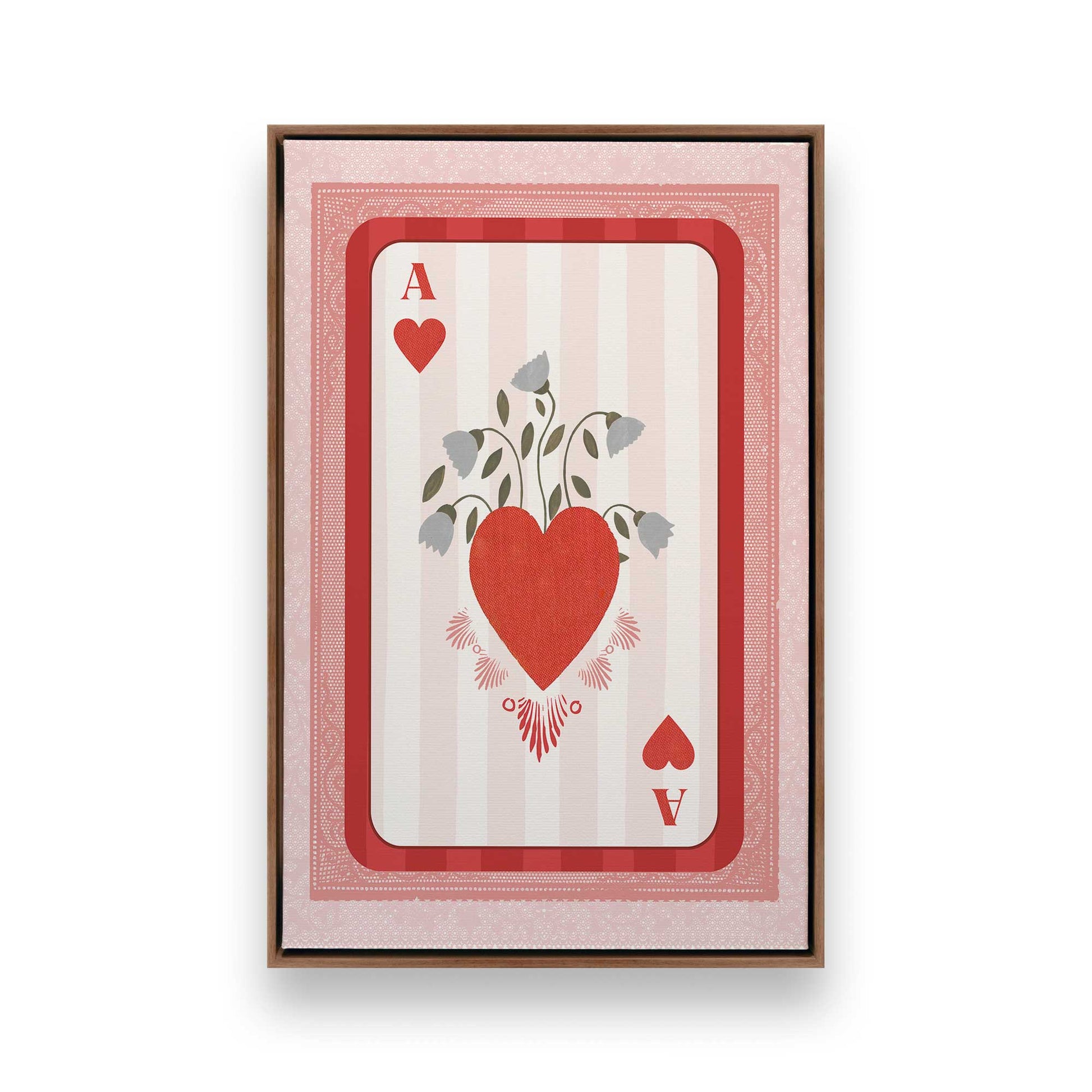 [Color:Walnut], Picture of art in a Walnut frame