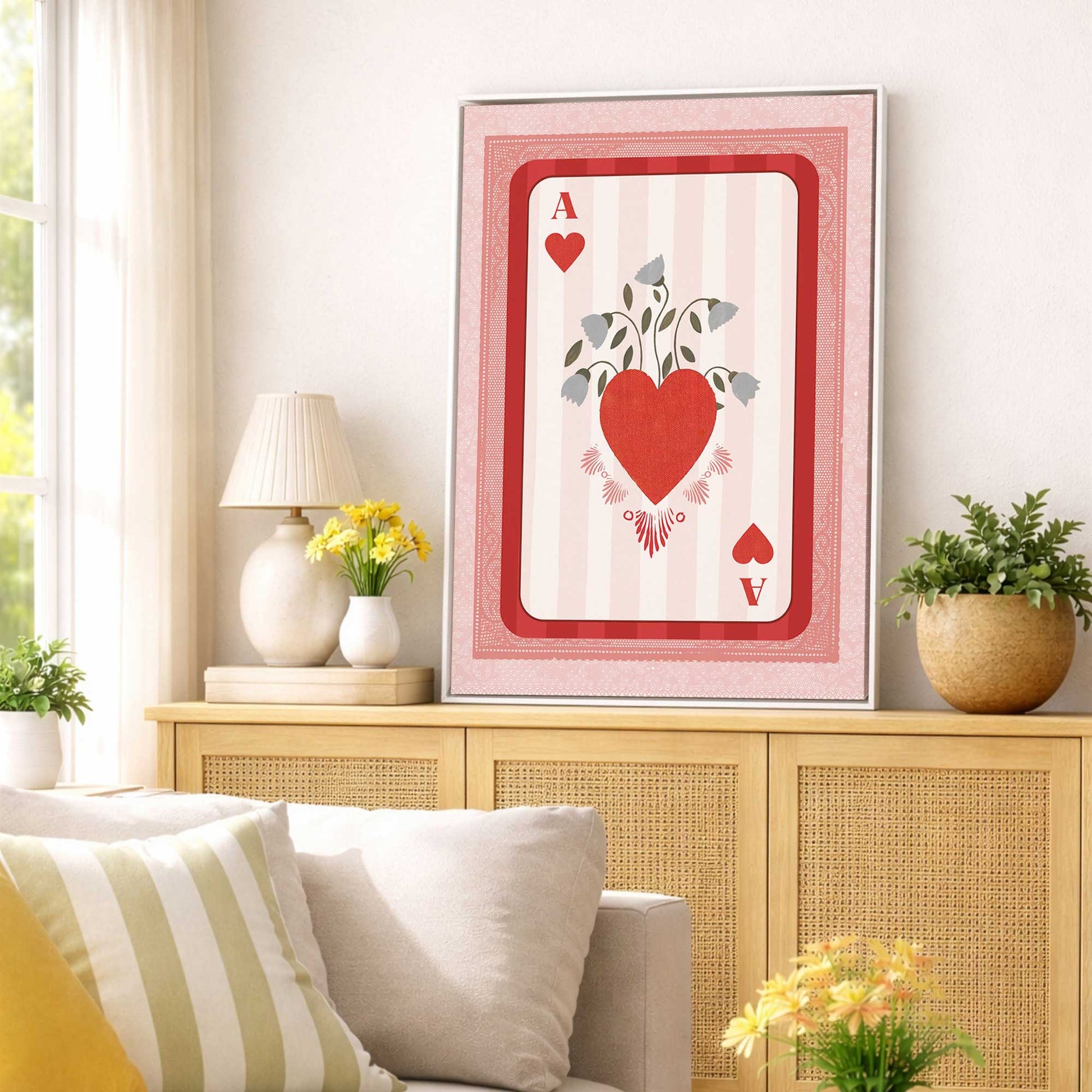 Picture of art in a room