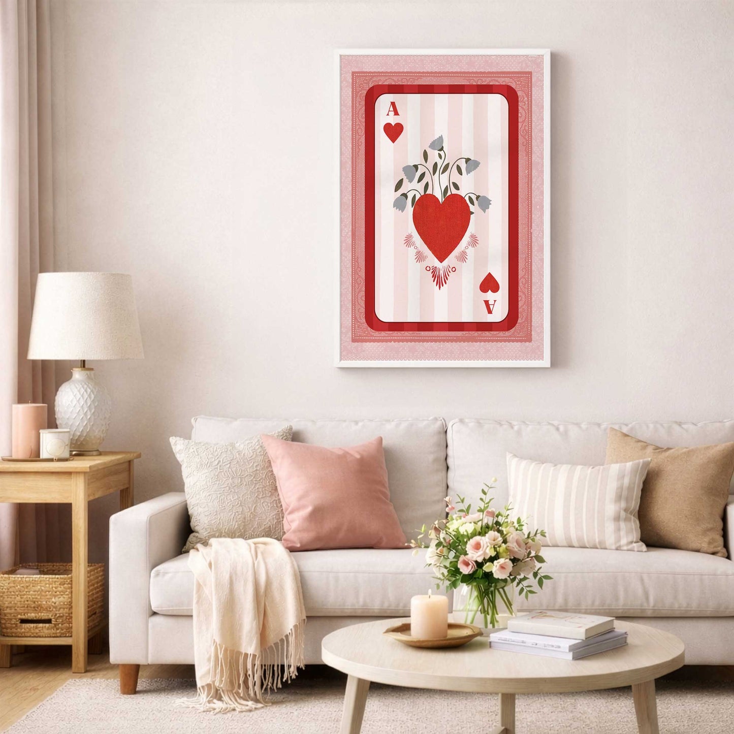 Picture of art in a room