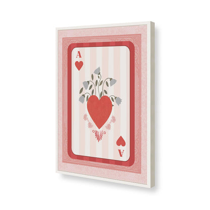 [Color:Opaque White], Picture of art in a Opaque White frame of the corner