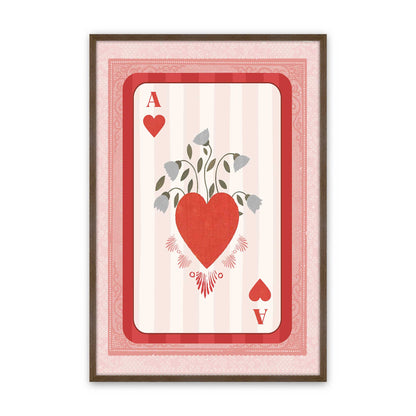 [Color:Walnut], Picture of art in a Walnut frame