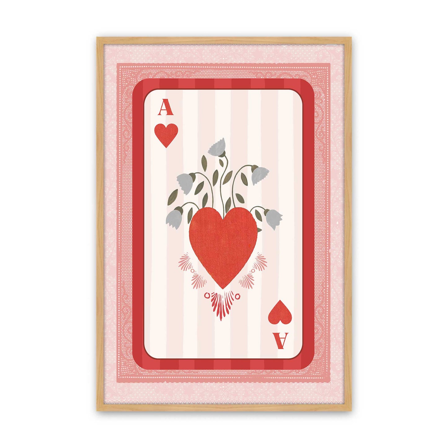 [Color:American Maple], Picture of art in a American Maple frame