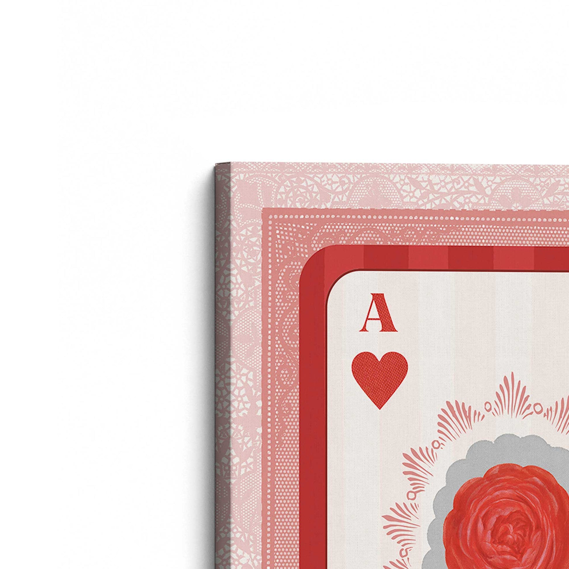 [Color:Stretched Canvas], Picture of the corner of the art