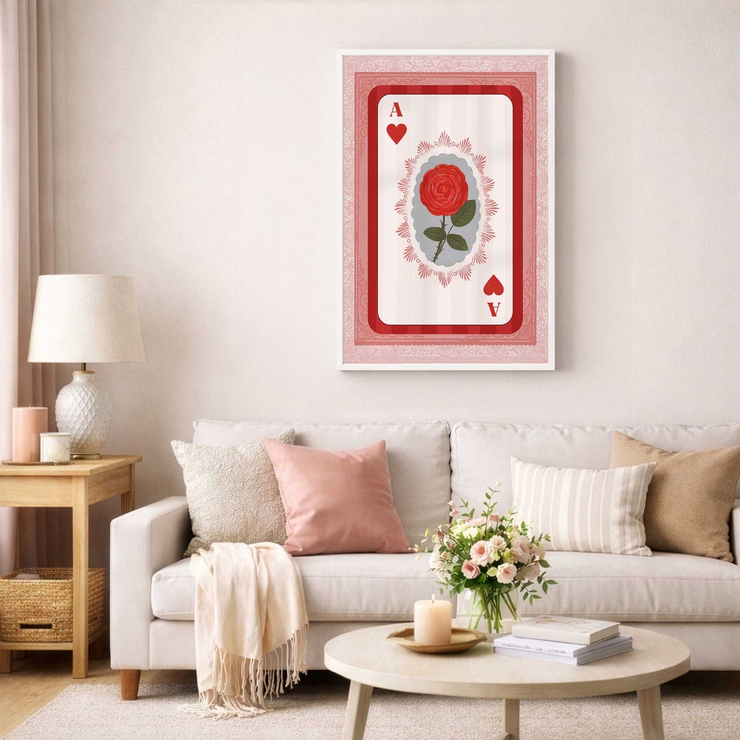 Picture of art in a room