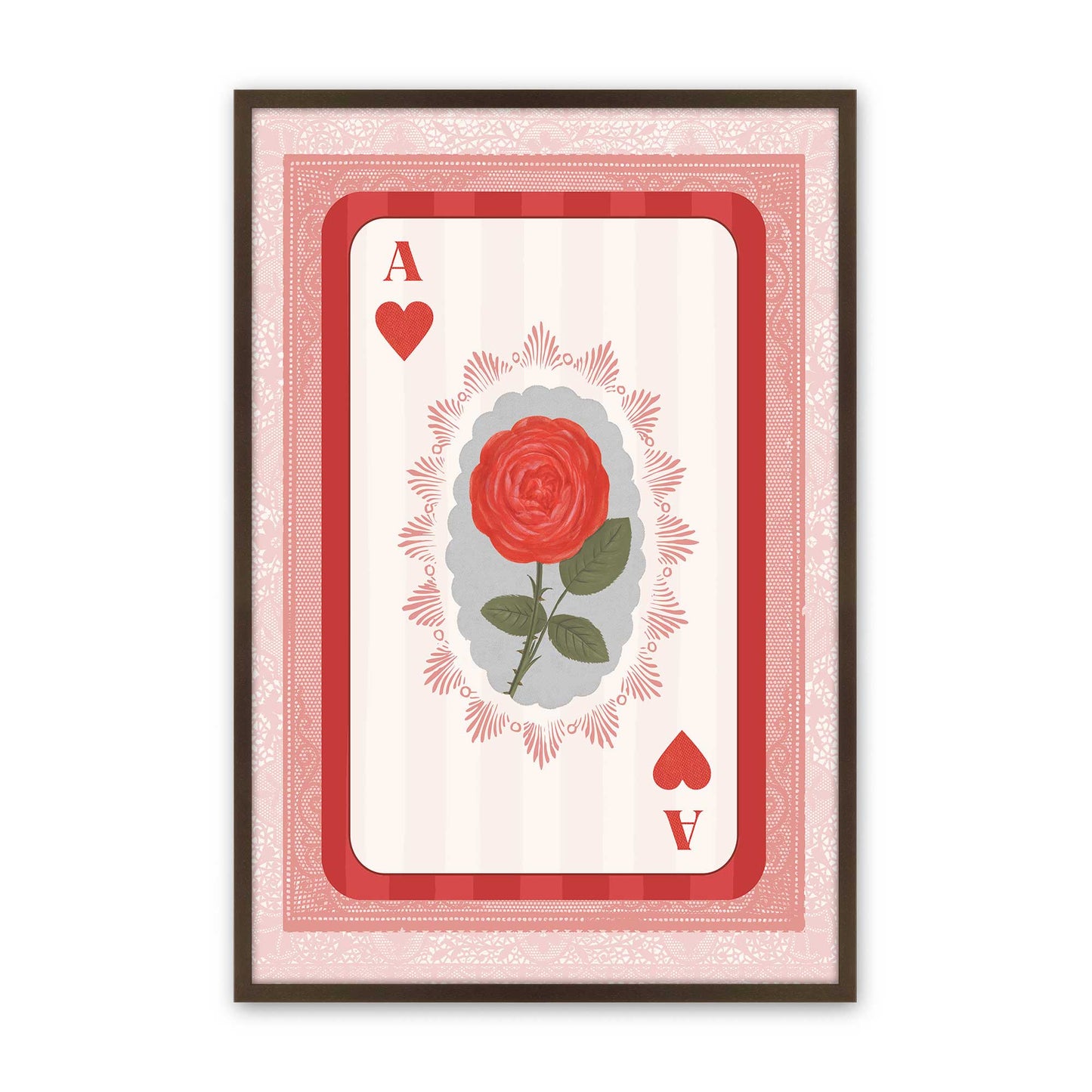 [Color:Belvinder Brown], Picture of art in a Belvinder Brown frame