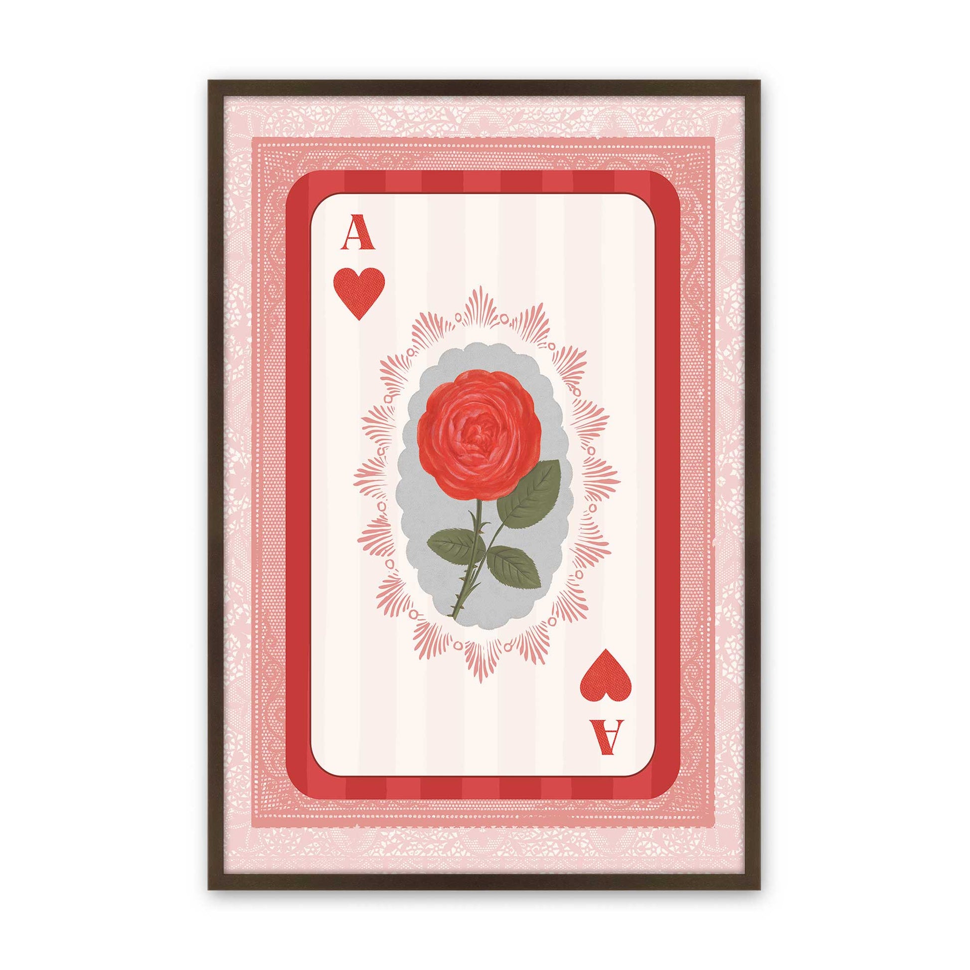 [Color:Belvinder Brown], Picture of art in a Belvinder Brown frame