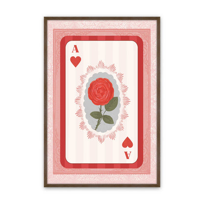 [Color:Walnut], Picture of art in a Walnut frame