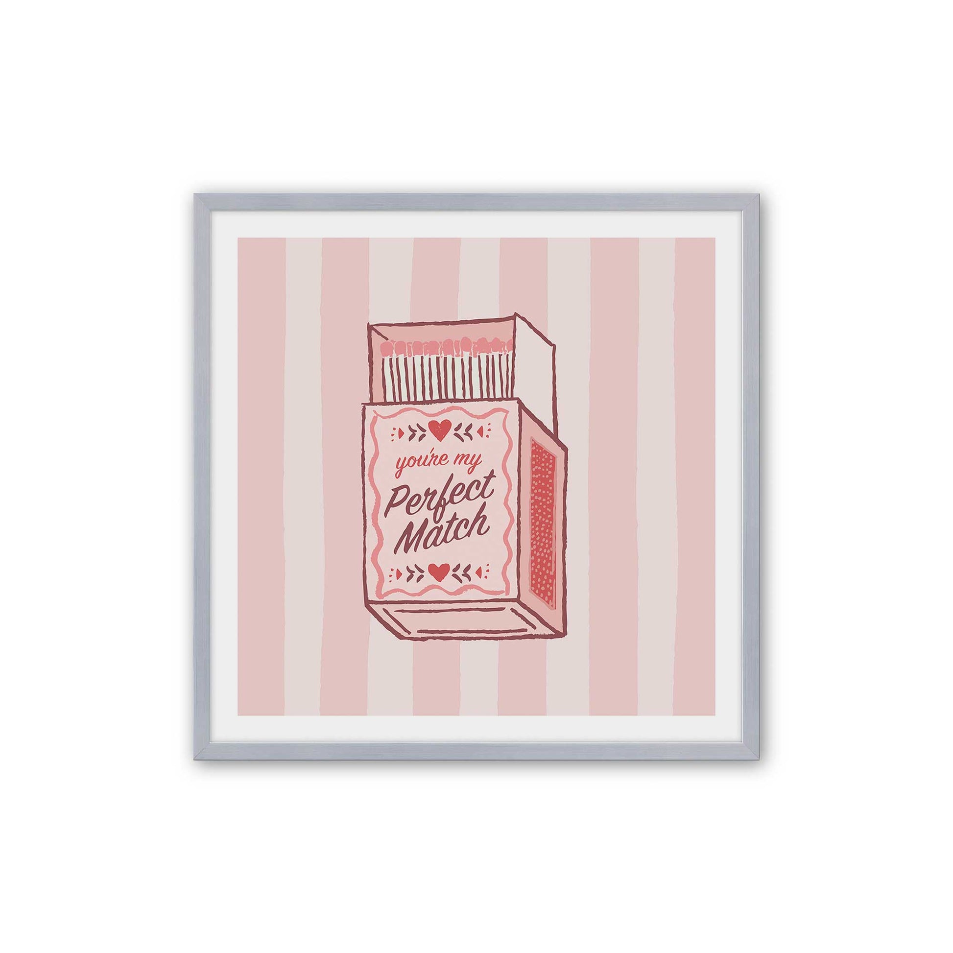 [Color:Polished Chrome], Picture of art in a Polished Chrome frame