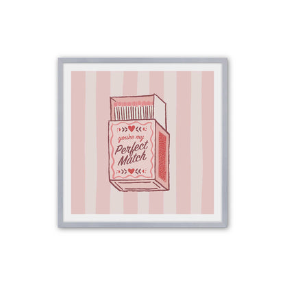 [Color:Polished Chrome], Picture of art in a Polished Chrome frame