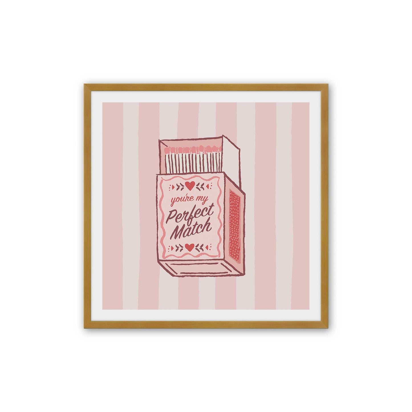 [Color:Polished Gold], Picture of art in a Polished Gold frame