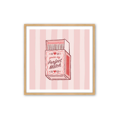 [Color:American Maple], Picture of art in an American Maple frame