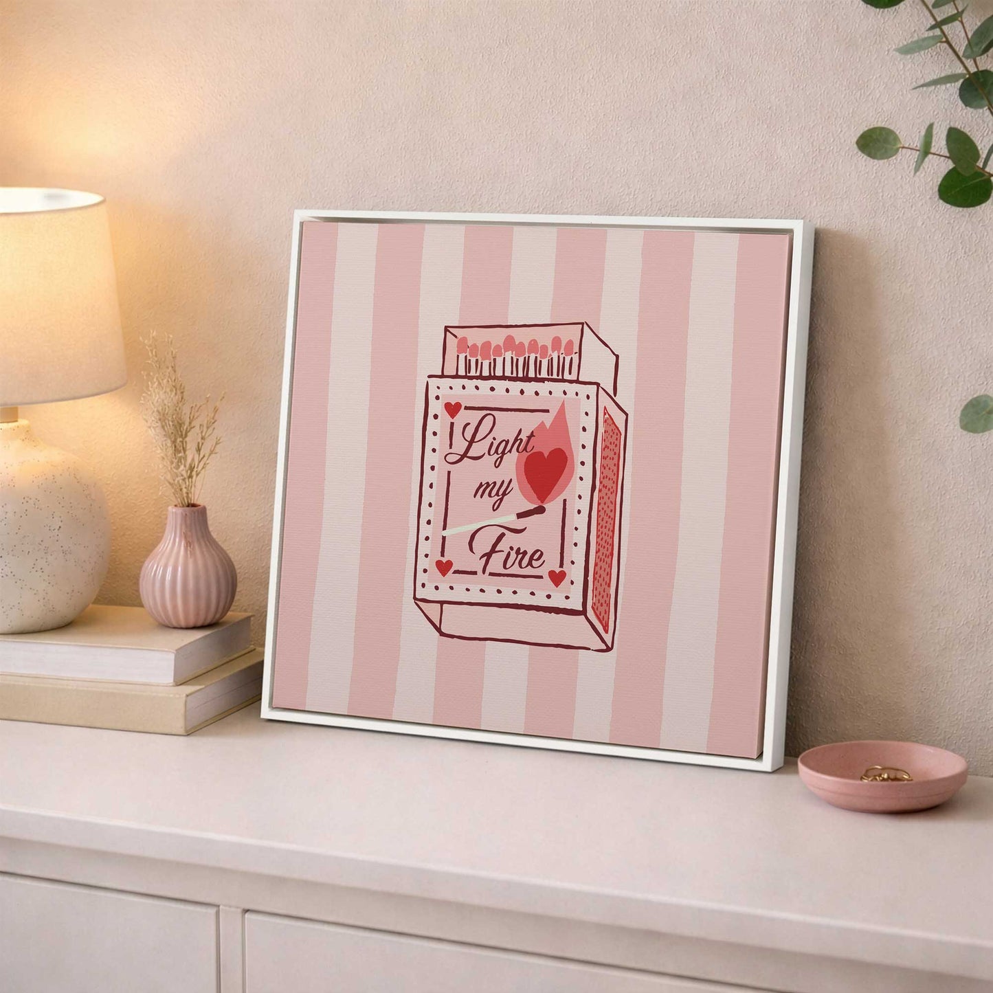 Picture of art in a room