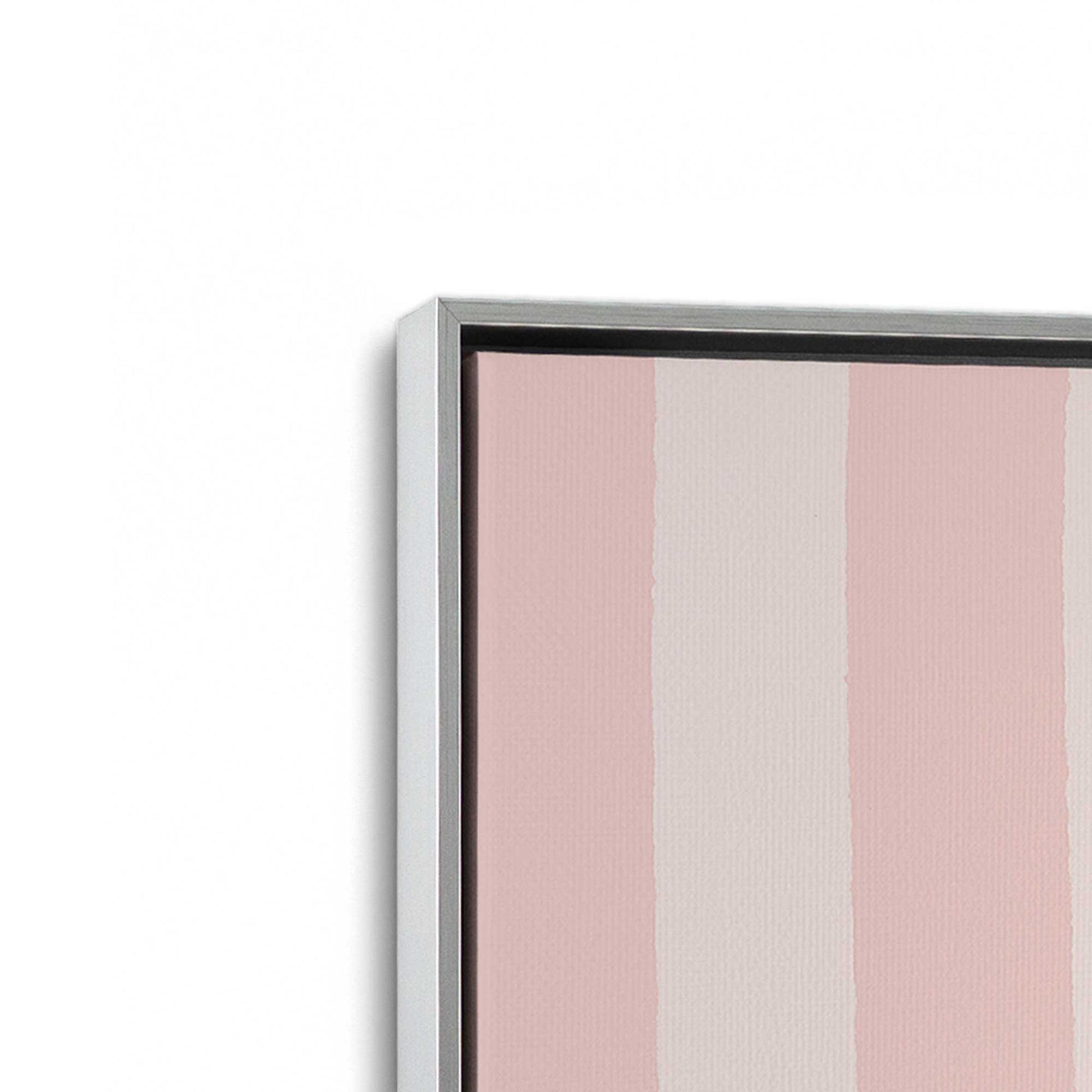 [Color:Polished Chrome], Picture of art in a Polished Chrome frame at an angle