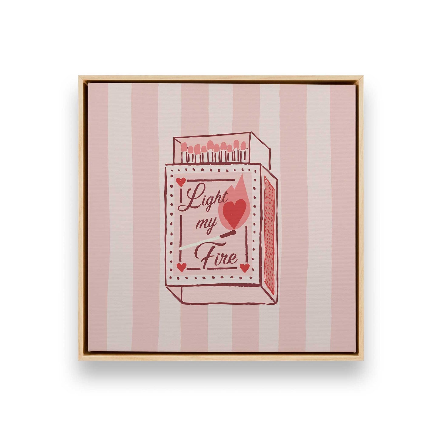 [Color:American Maple], Picture of art in a American Maple frame