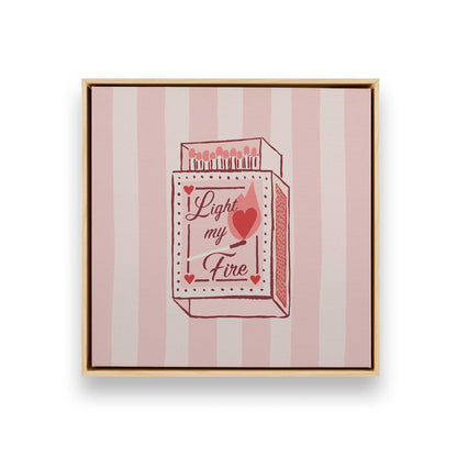 [Color:American Maple], Picture of art in a American Maple frame