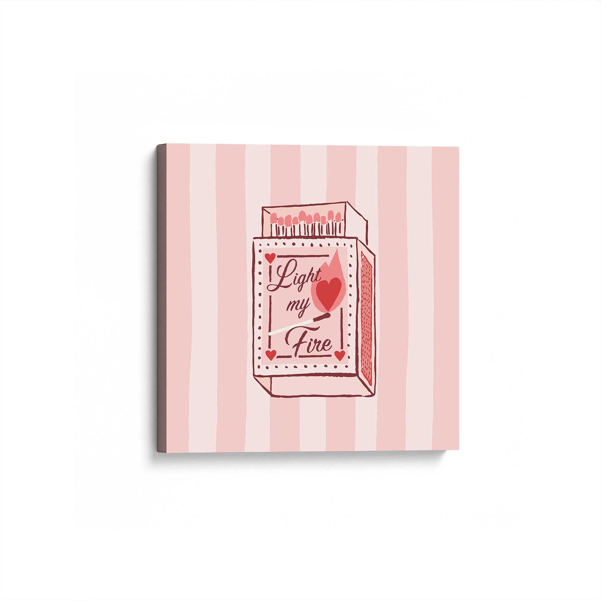 [Color:Stretched Canvas], Picture of art at an angle