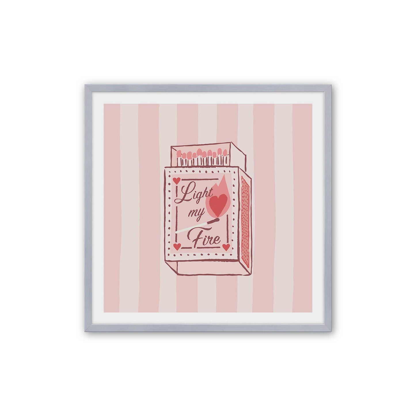 [Color:Polished Chrome], Picture of art in a Polished Chrome frame