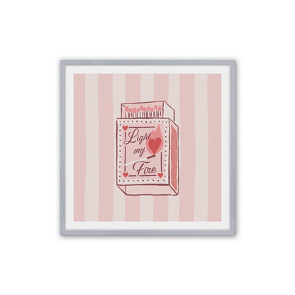 [Color:Polished Chrome], Picture of art in a Polished Chrome frame