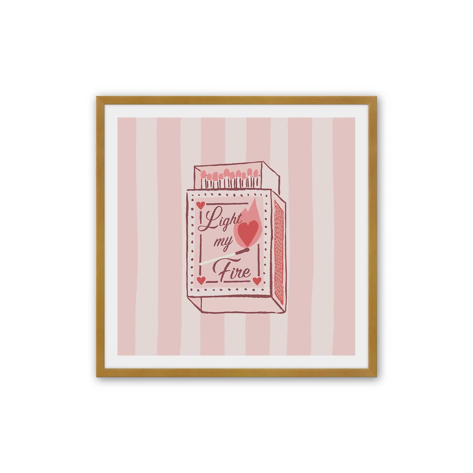 [Color:Polished Gold], Picture of art in a Polished Gold frame