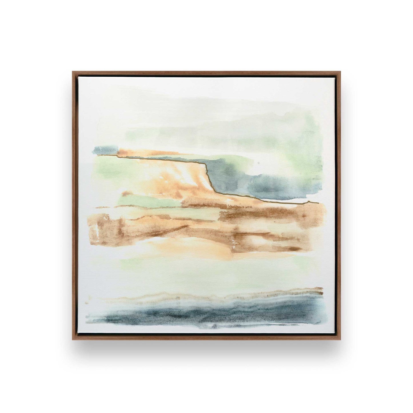 [Color:Walnut], Picture of art in a Walnut frame