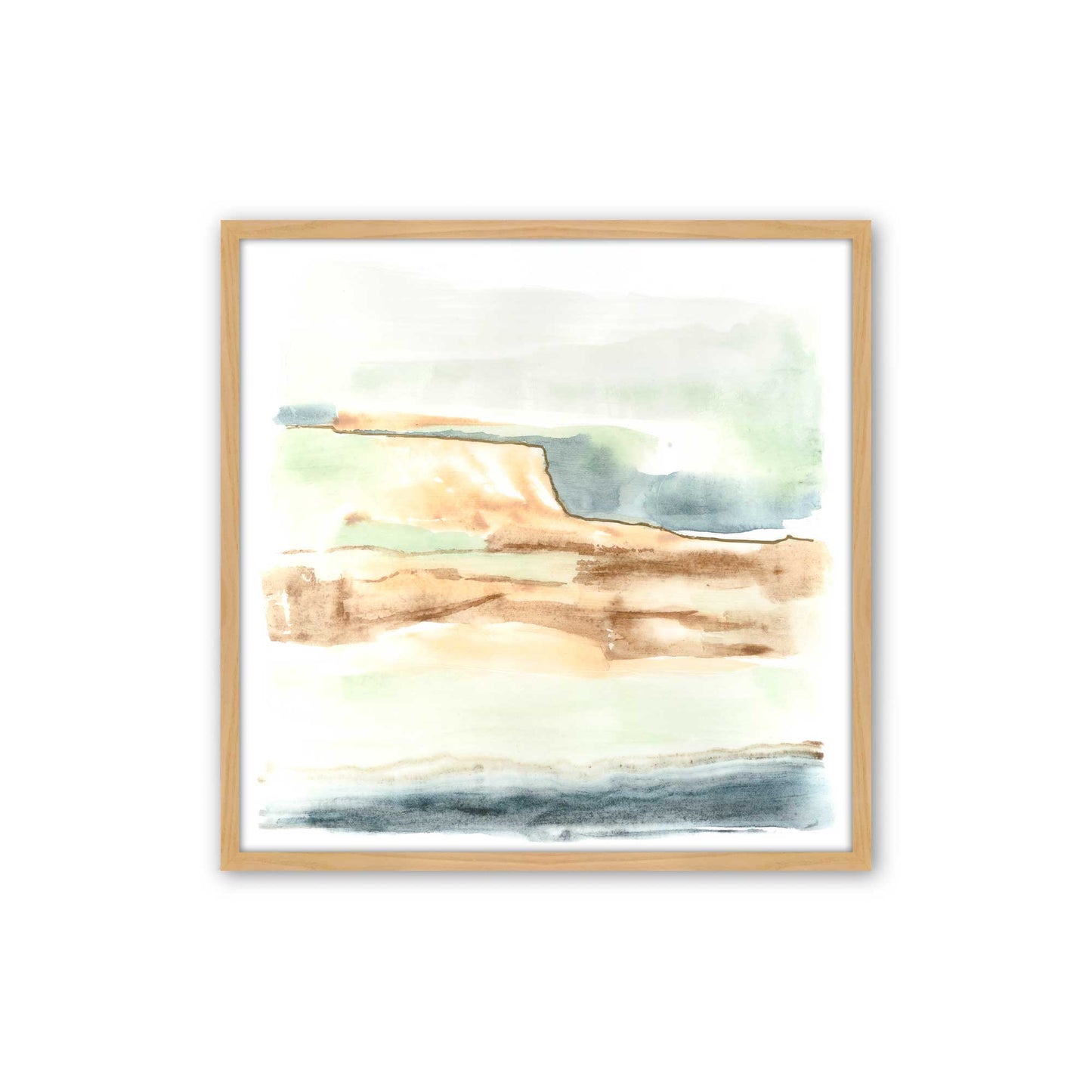 [Color:American Maple], Picture of art in a American Maple frame
