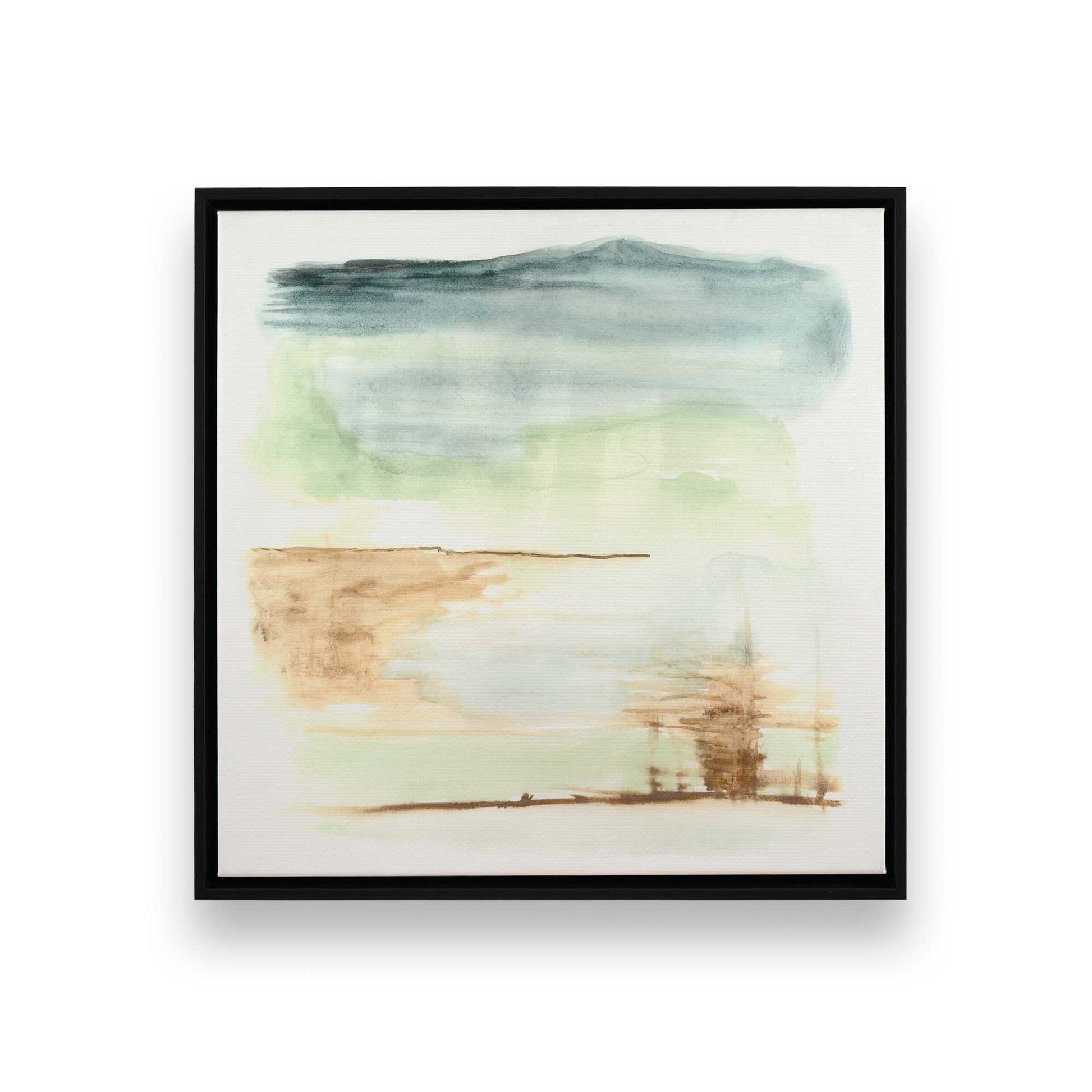 [Color:Satin Black], Picture of art in a Satin Black frame
