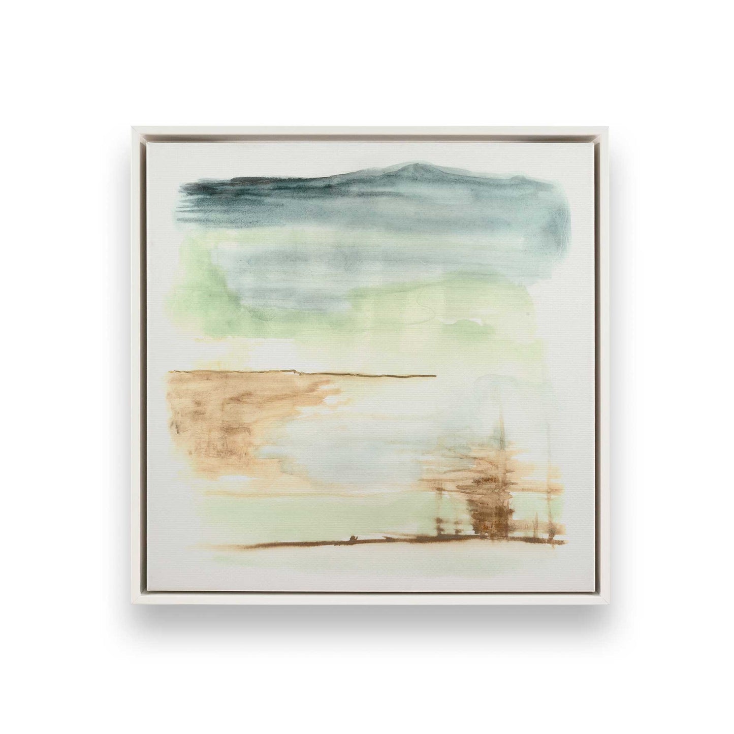 [Color:Opaque White], Picture of art in a White frame