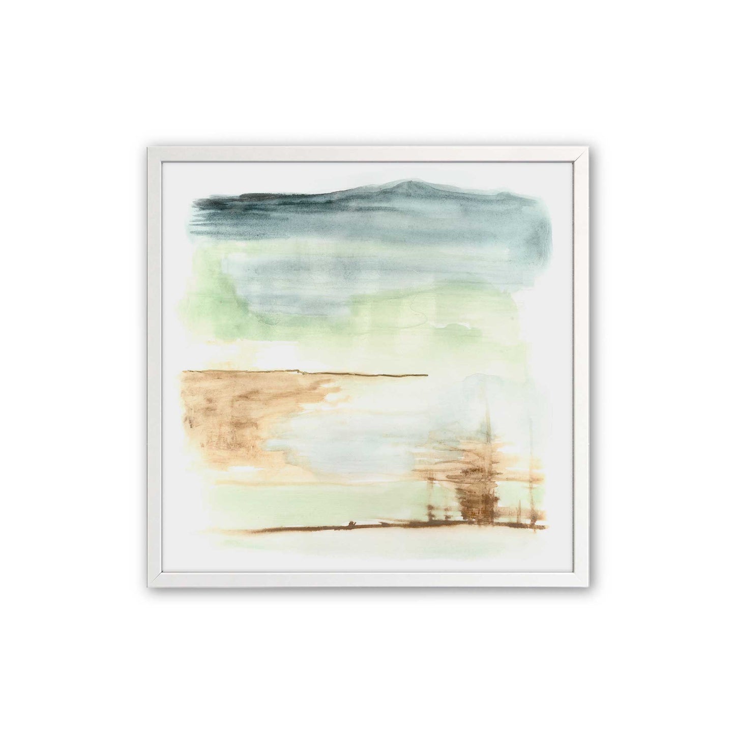 [Color:Opaque White], Picture of art in a Opaque White frame